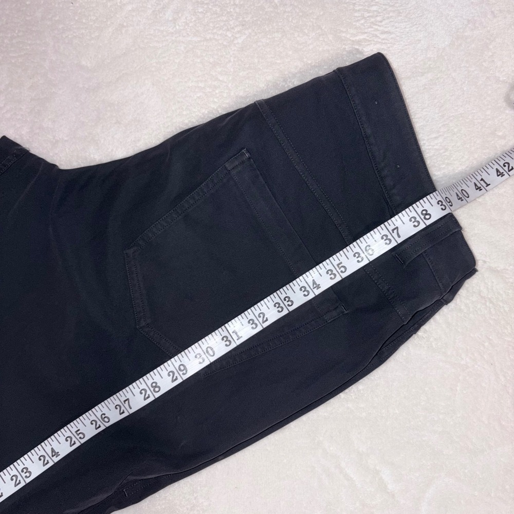 LULULEMON ABC Slim Fit Pant Mens 32 Black‎ Warpstreme Distressed Grunge Casual - Picture 13 of 13